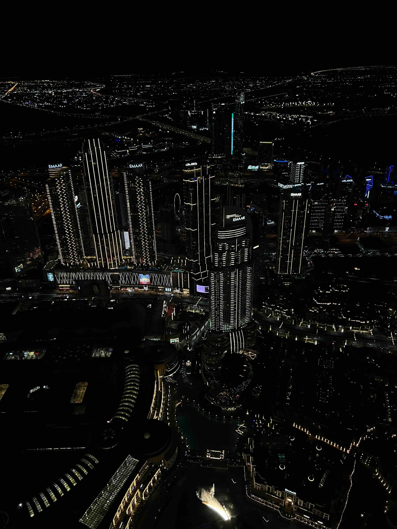 Burj Khalifa skyline view